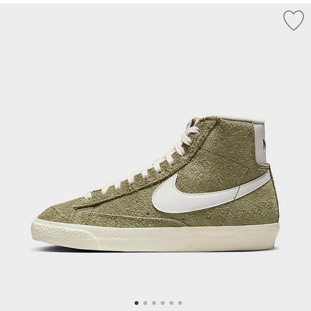 Nike women's Blazer Mid '77 high top vintage in medium olive size 6.5